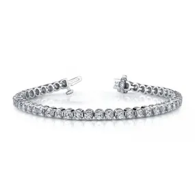 14K Diamond and Gold Tennis Bracelet