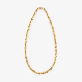 14Kt Gold Cuban Link Necklace
