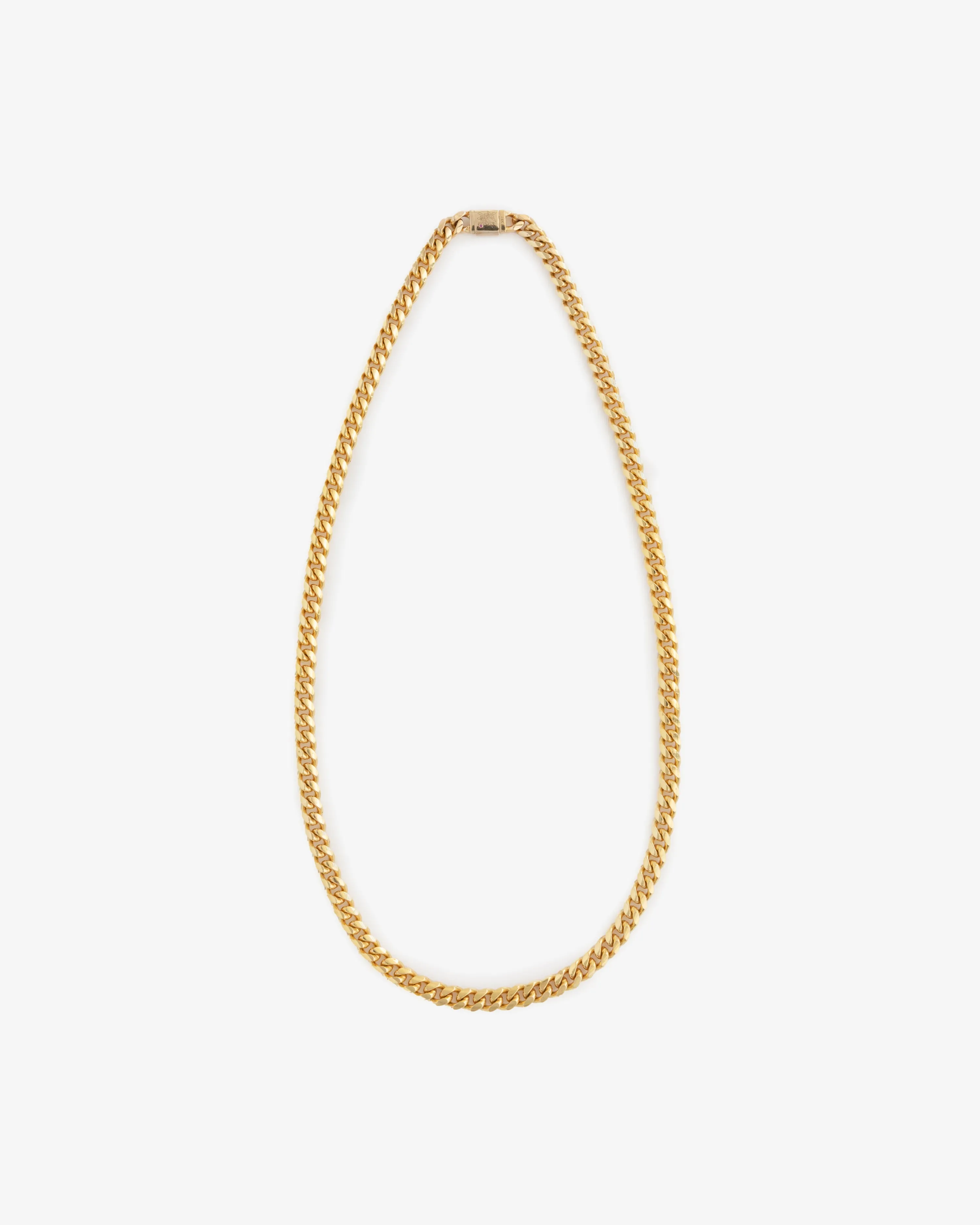 14Kt Gold Cuban Link Necklace