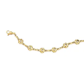 18K Flora Diamond Bracelet - B-54D