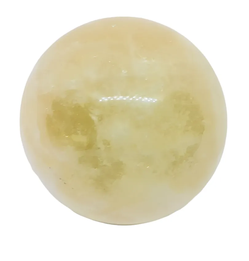 427G Lemon Citrine Crystal Sphere