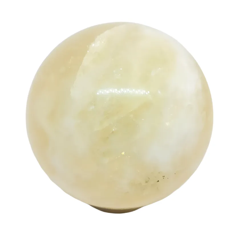 427G Lemon Citrine Crystal Sphere
