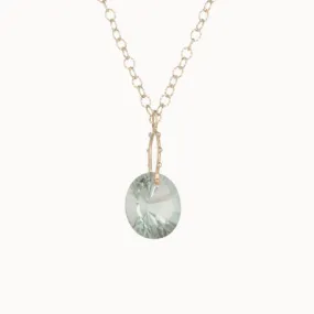 5 Octobre Green Amethyst Necklace