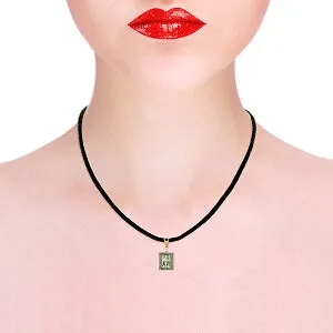 6.51 Carat 14K Solid Yellow Gold Solitude Green Amethyst Diamond Necklace
