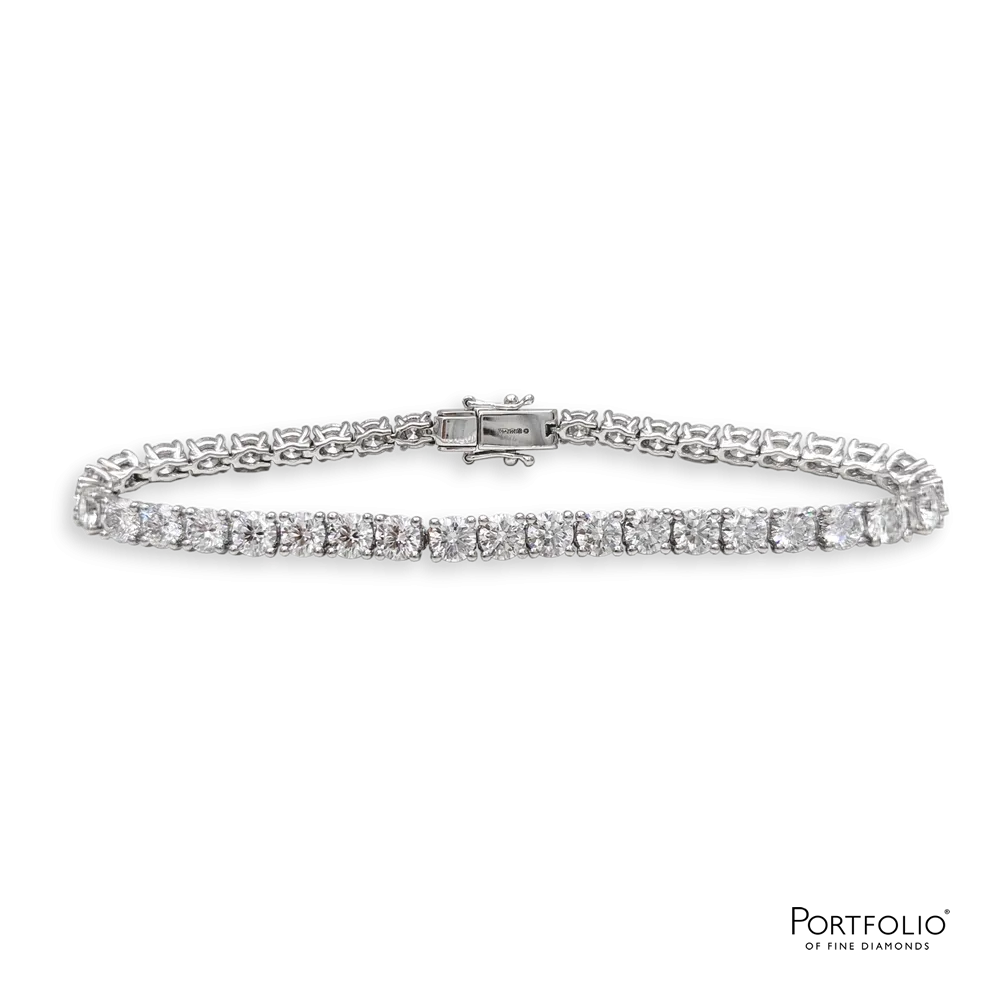 8.60ct Diamond Platinum Bracelet