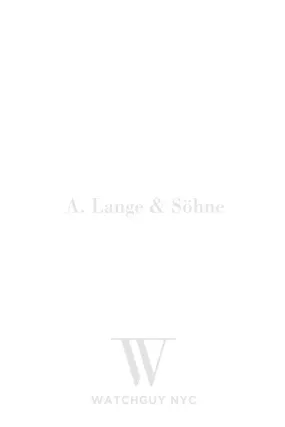 A. Lange & Sohne Lange 1 Time Zone 116.025 Watch