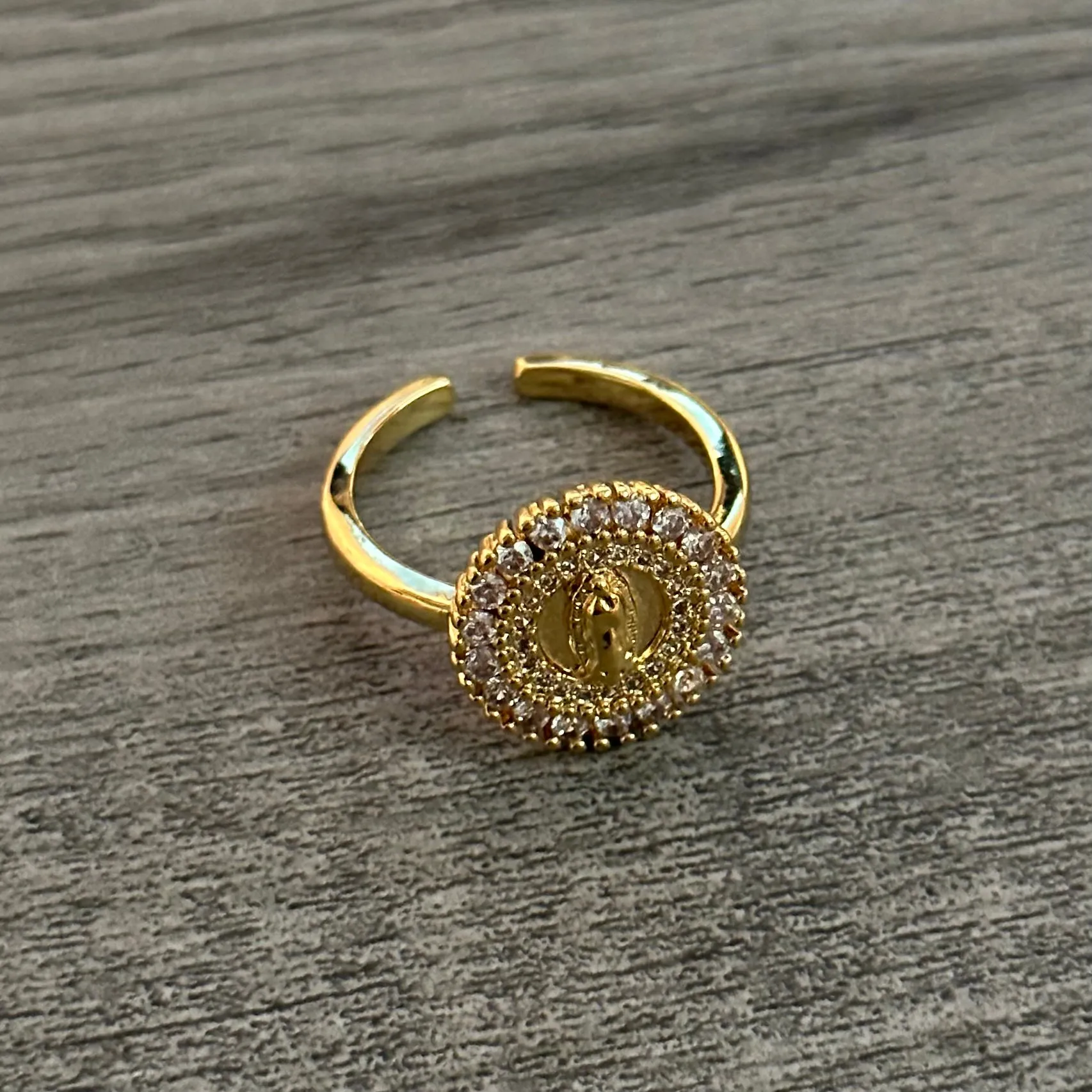 Adjustable Virgencita Ring 012