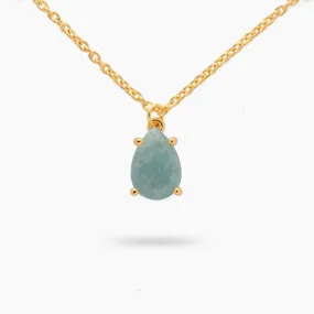 Amare Wear Celebration Collection - March Birthstone Necklace Aquamarine