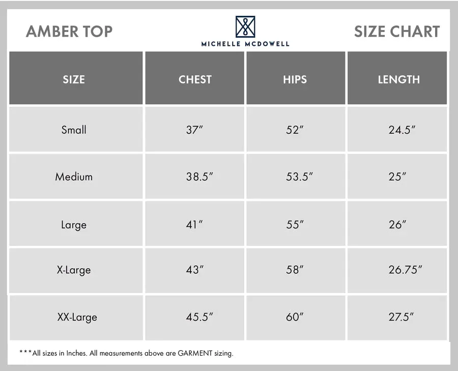 Amber Top *FINAL SALE*