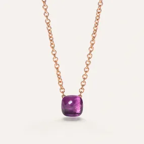 Amethyst Nudo Petit Necklace