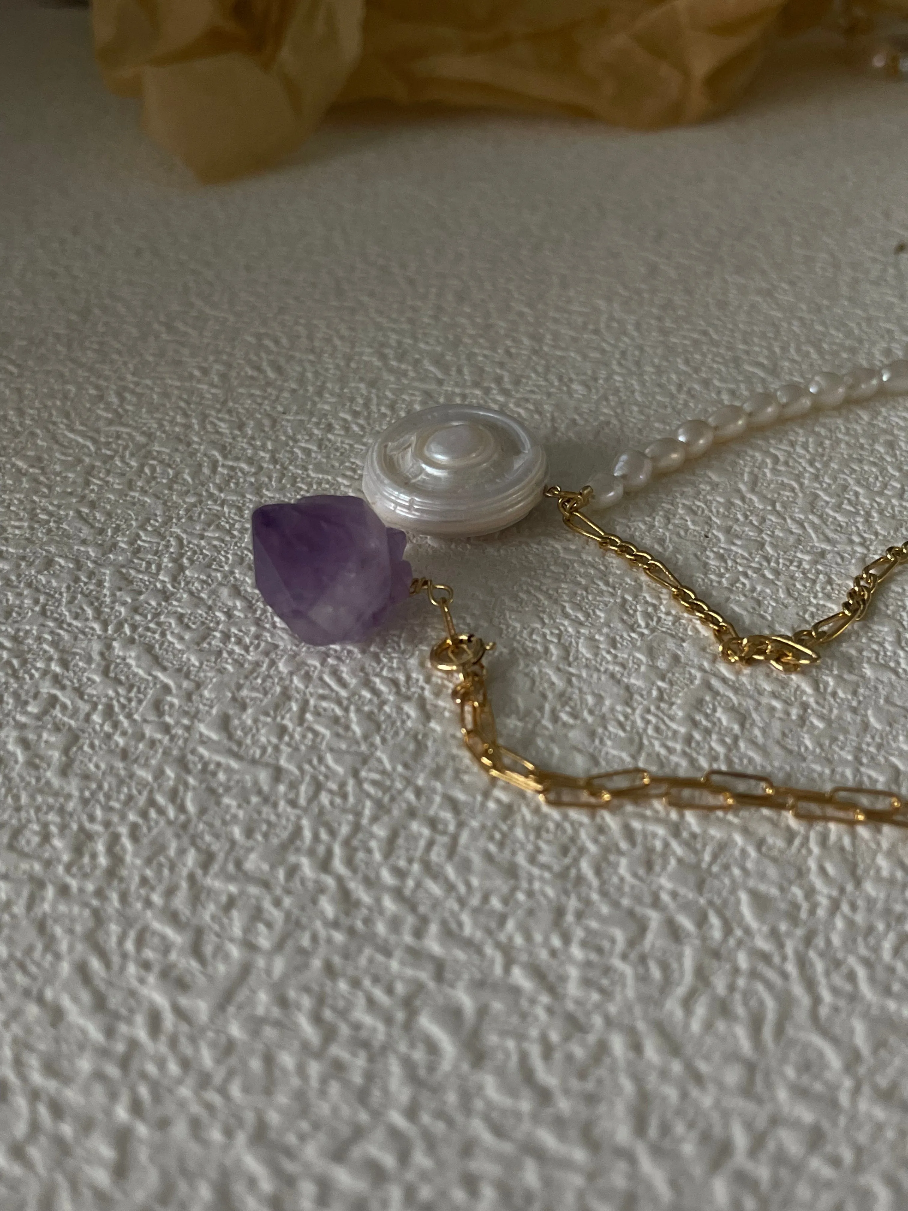 AMIRA Amethyst Pendant Necklace