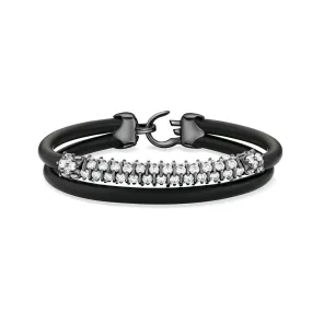 B472 Black Platinum Diamond Bar