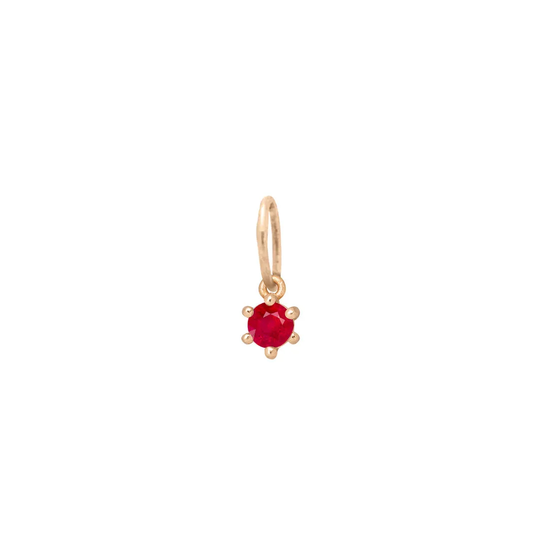 Birthstone Charm: July Ruby