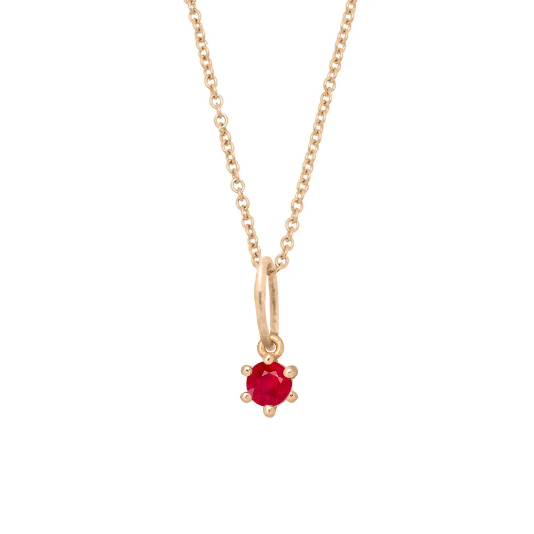 Birthstone Charm: July Ruby