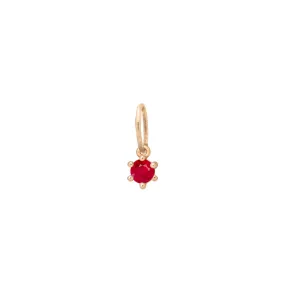 Birthstone Charm: July Ruby