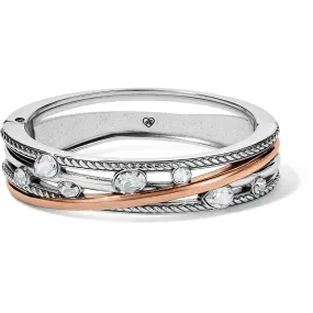 Brighton Neptune's Rings Gems Hinged Bangle