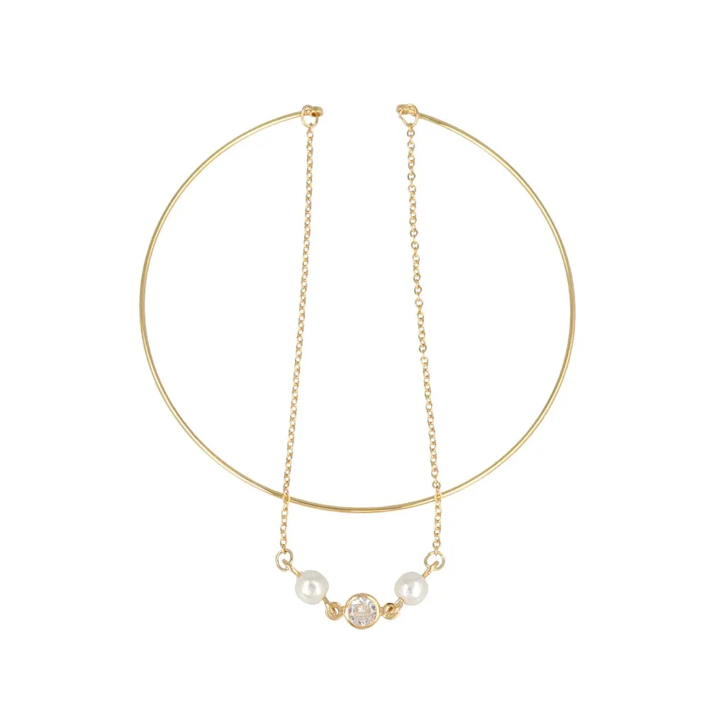 Chain Detail Slim Bangle