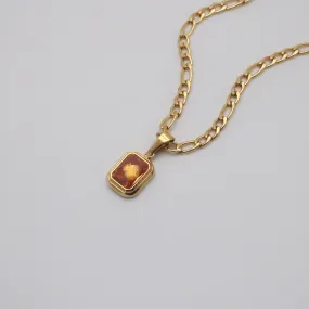 Champagne Gemstone Necklace