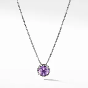 Chatelaine Pendant Necklace with Amethyst