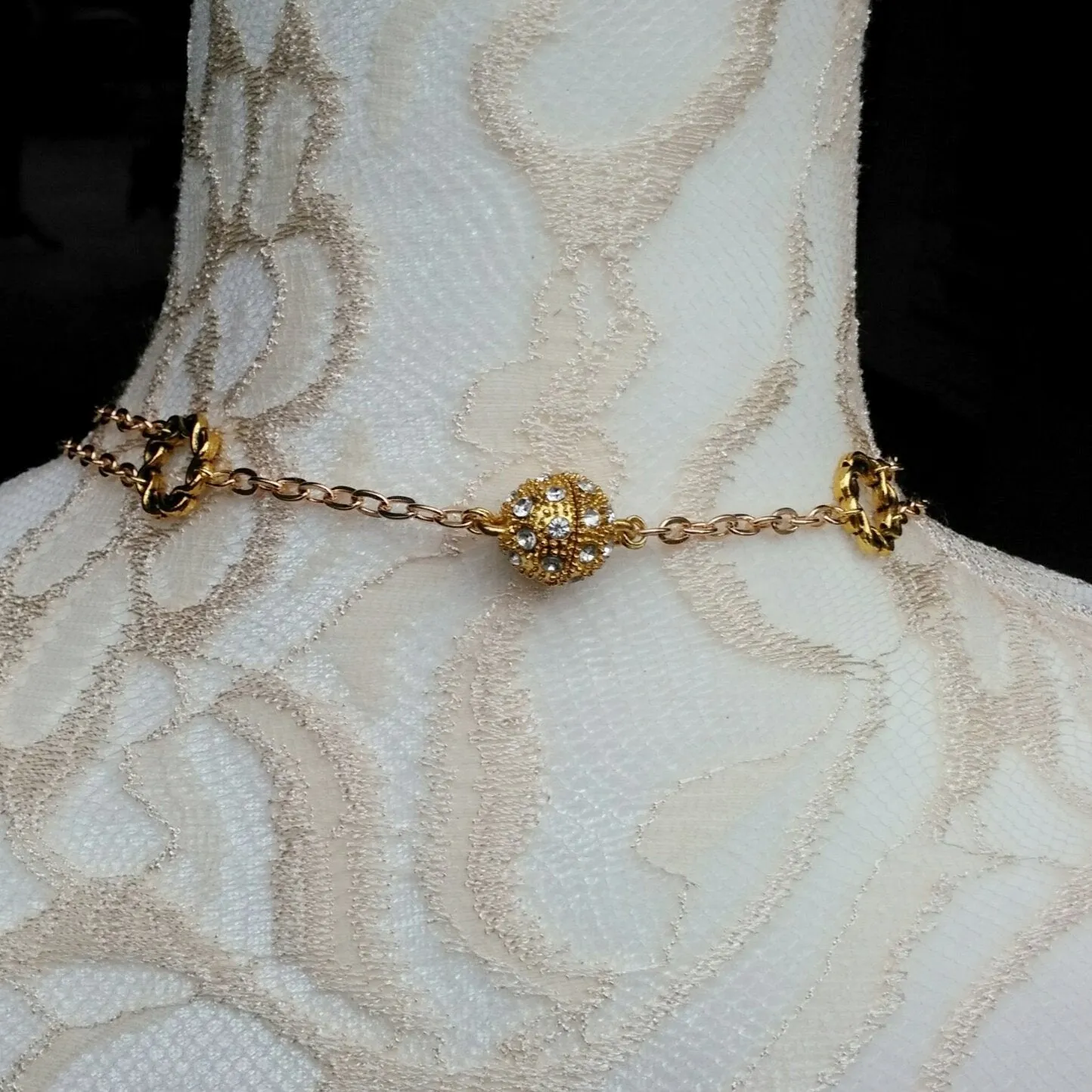 Citrine & Solar Quartz Multi Strand Statement Necklace, Unique Gemstone Gift for Her