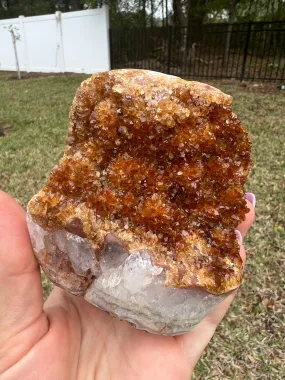 Citrine cluster 1pound 5oz