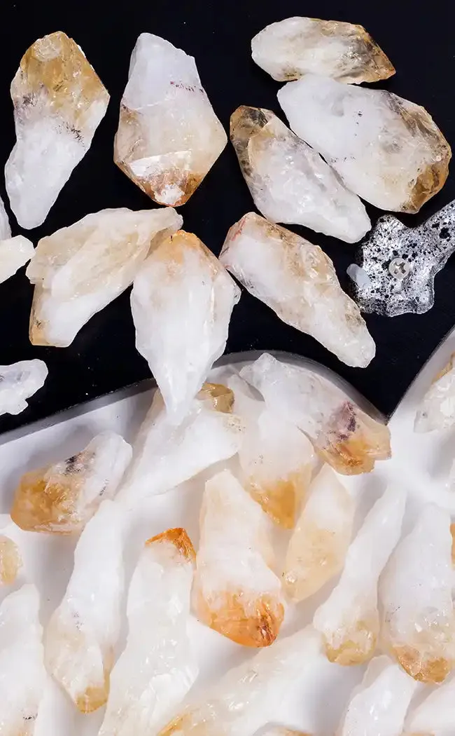 Citrine Crystal Raw Points