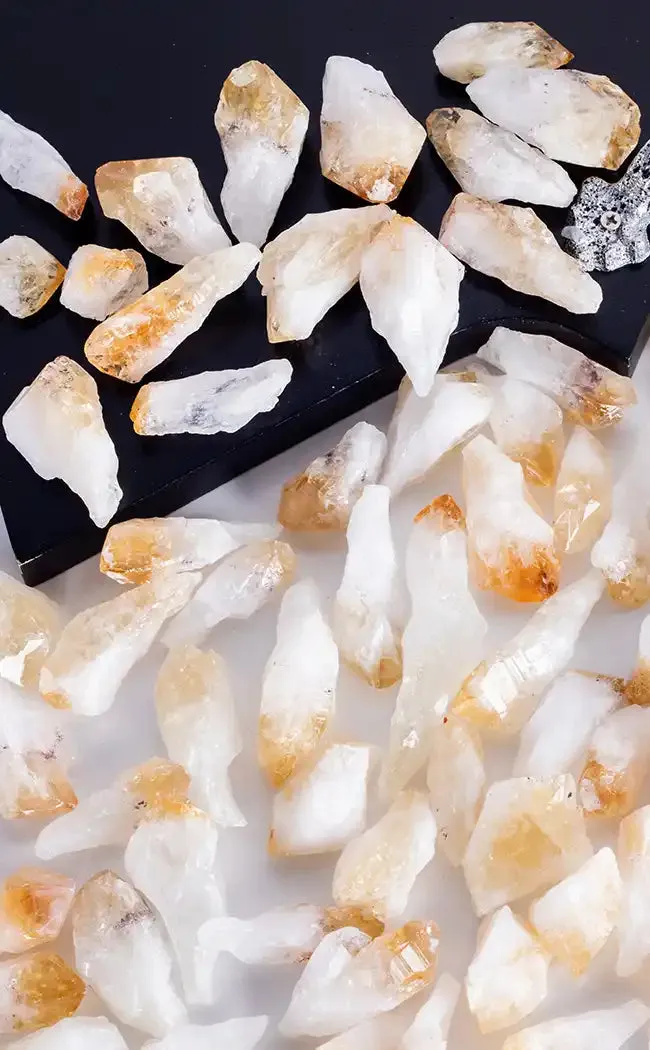 Citrine Crystal Raw Points