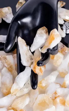 Citrine Crystal Raw Points