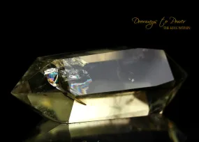 Citrine Double Terminated Manifestation Quartz Crystal 'Abundance Stone'