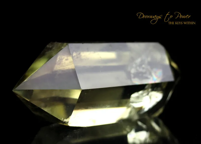 Citrine Double Terminated Manifestation Quartz Crystal 'Abundance Stone'