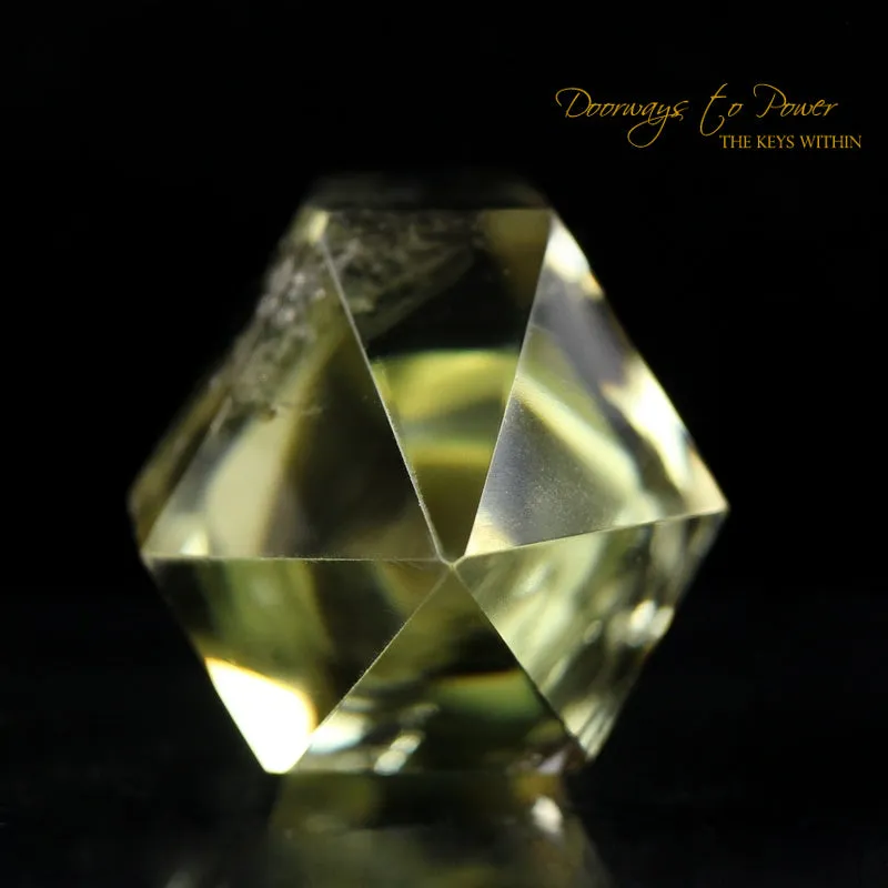 Citrine Double Terminated Manifestation Quartz Crystal 'Abundance Stone'