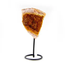 Citrine Gemstone on Stand