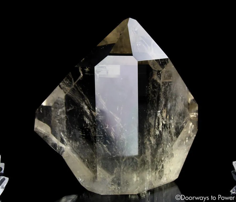 Citrine Quartz Lightbrary Crystal Sculpture & Abundance Stone
