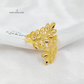 Deluxe Leaf Ring