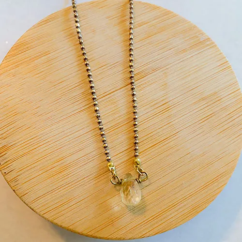 Dew Drop Collection: Dew Drop Choker Necklace