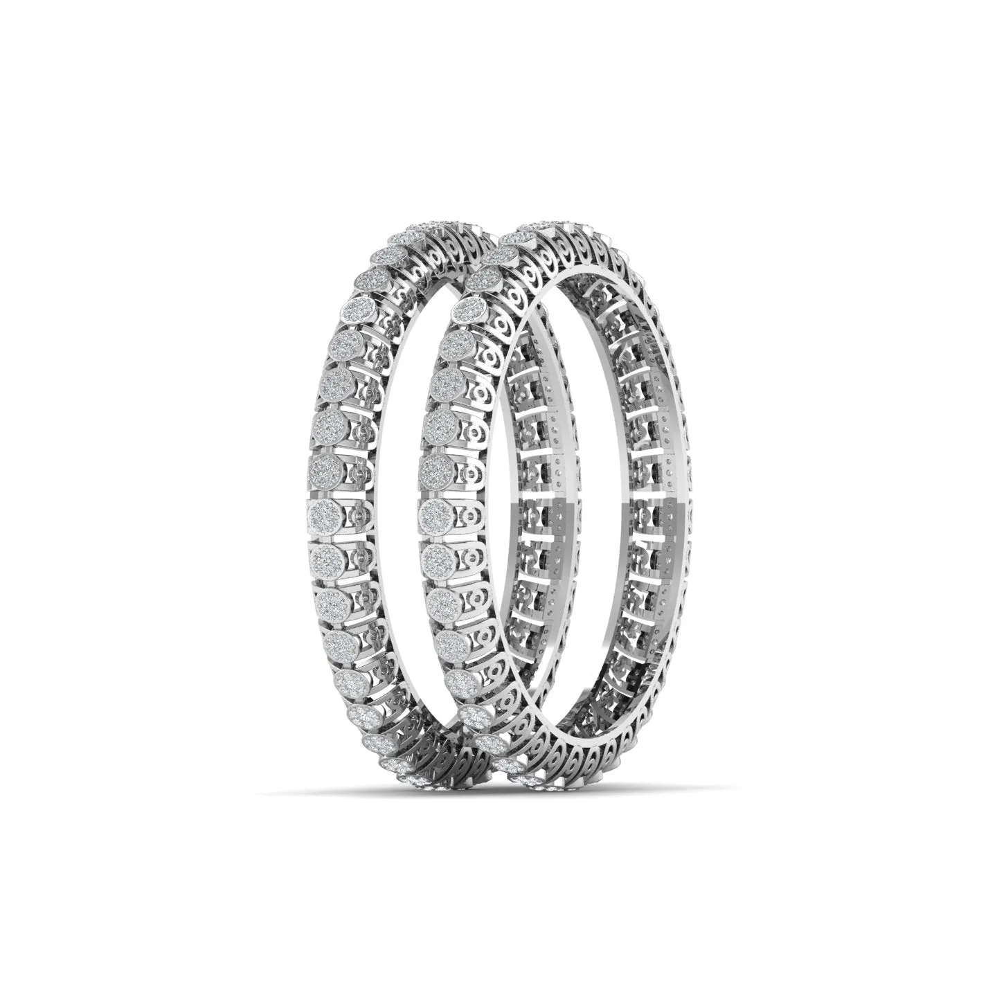 Elegant look 925 Silver Bangle