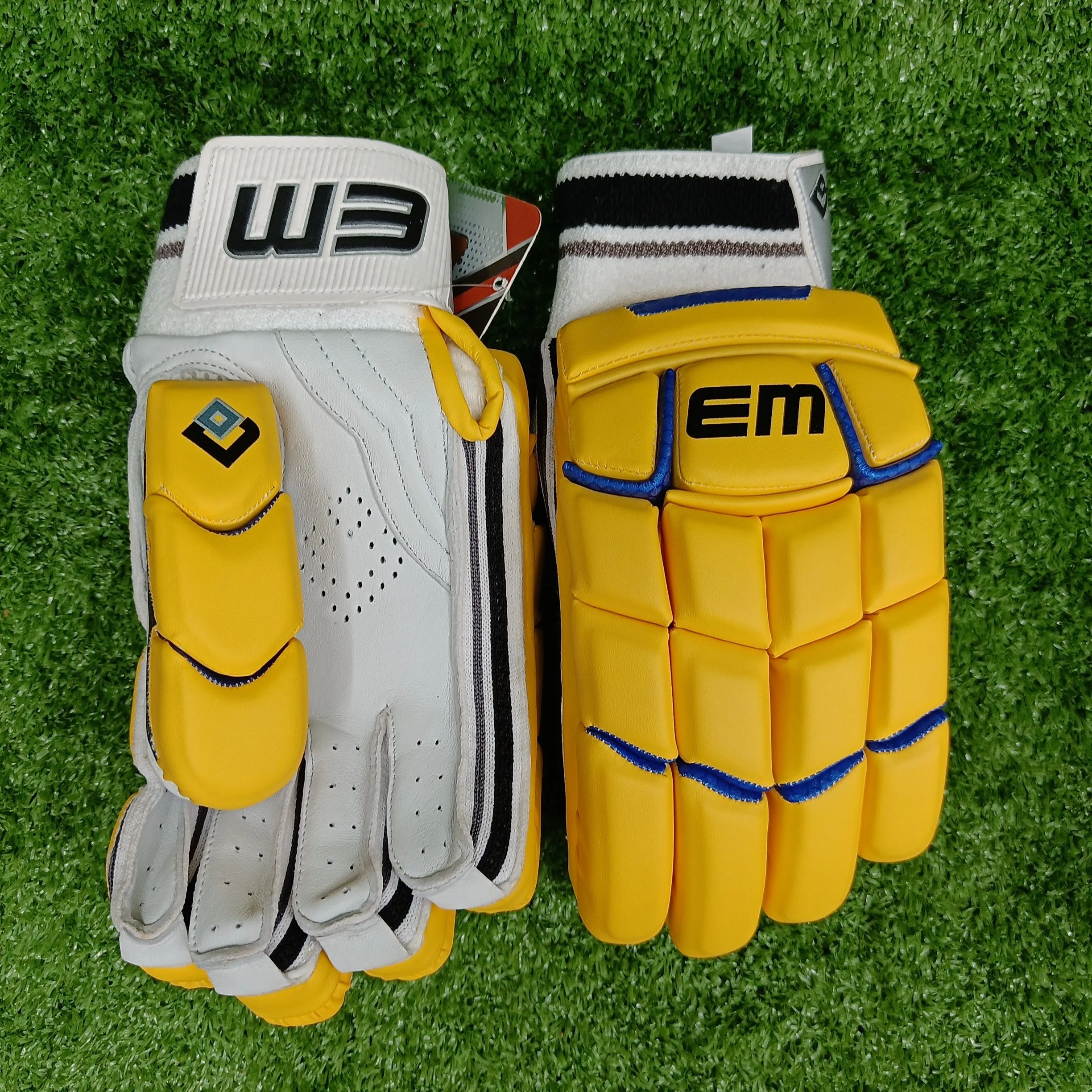 EM GT 1.0 CSK Adult Cricket Batting Gloves