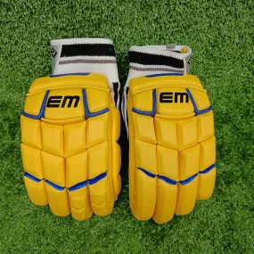 EM GT 1.0 CSK Adult Cricket Batting Gloves