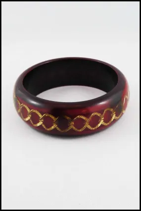 Embedded Chain Bangle