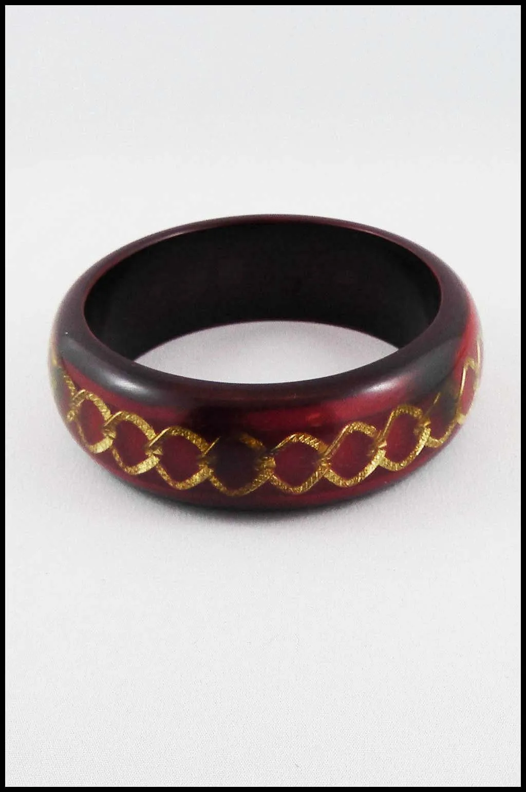 Embedded Chain Bangle