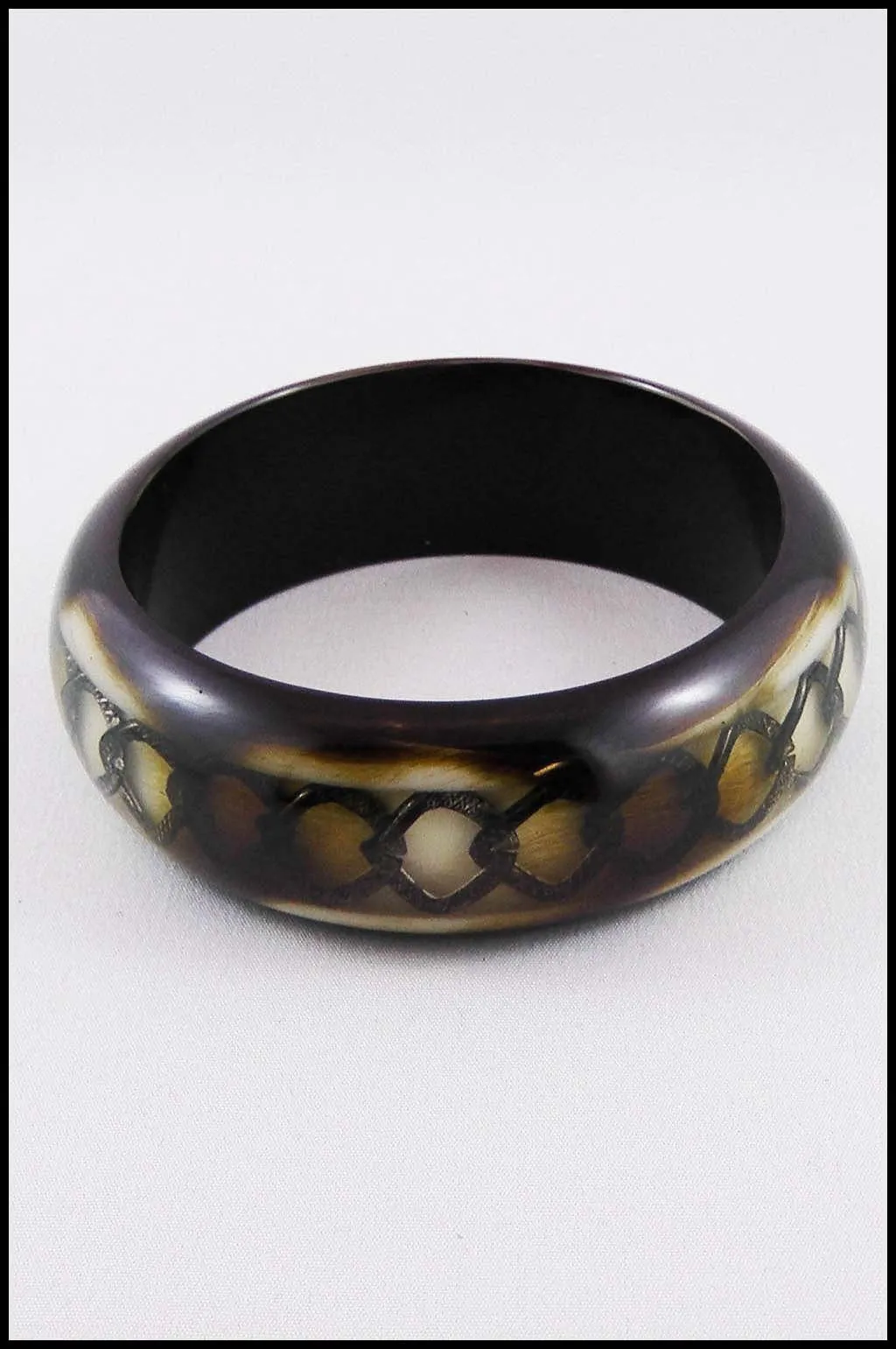 Embedded Chain Bangle