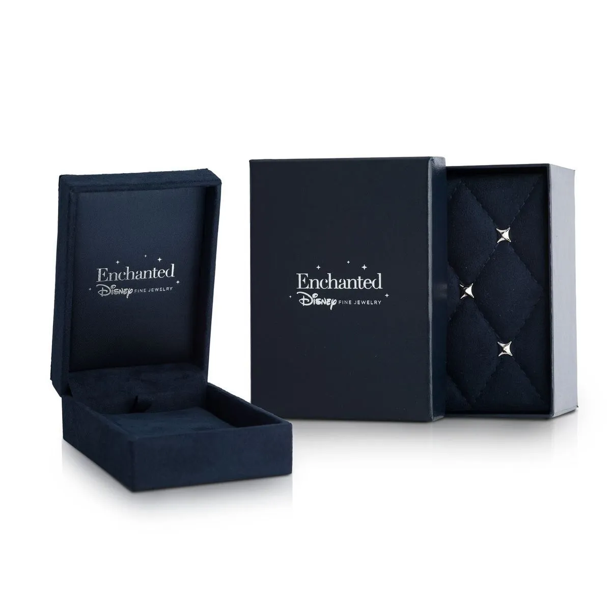 Enchanted Disney Fine Jewelry Sterling Silver and 10K Rose Gold with 1/5 cttw Snow White Apple Pendant