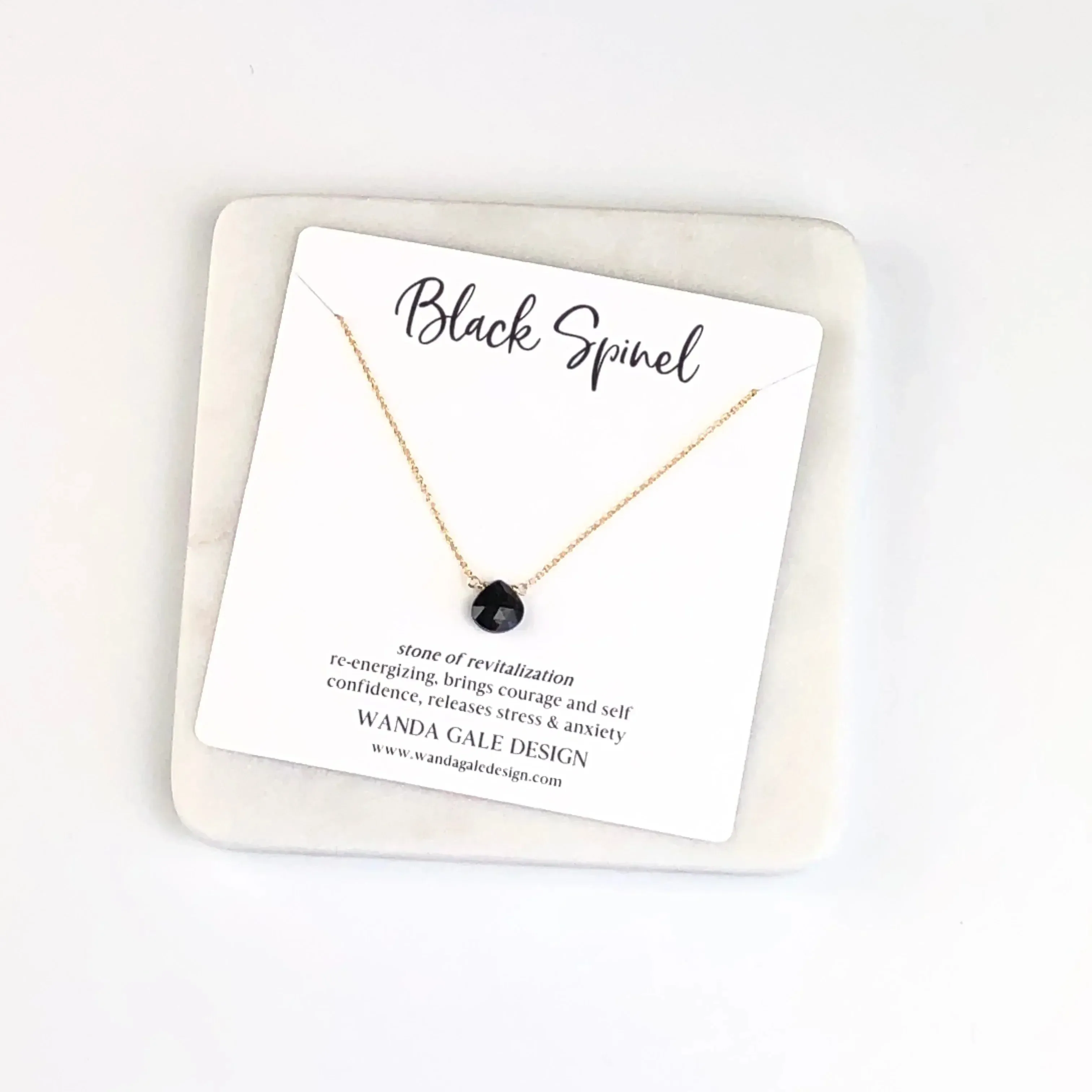 Energy stone necklace - White Topaz