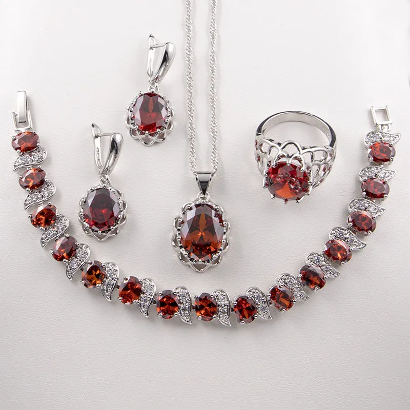 Flower basket Earring set