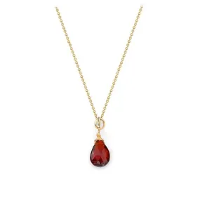 Garnet Tear Drop