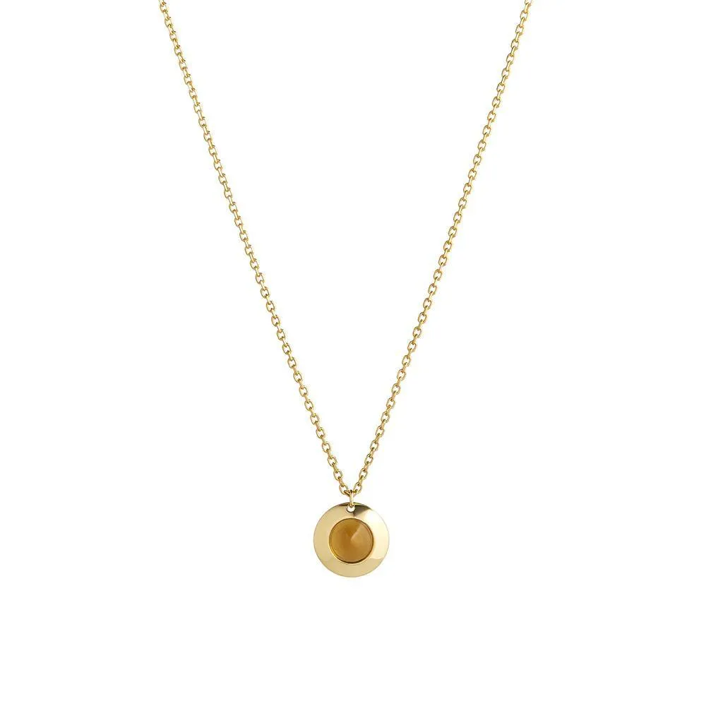 Gems of Cosmo Citrine Necklace
