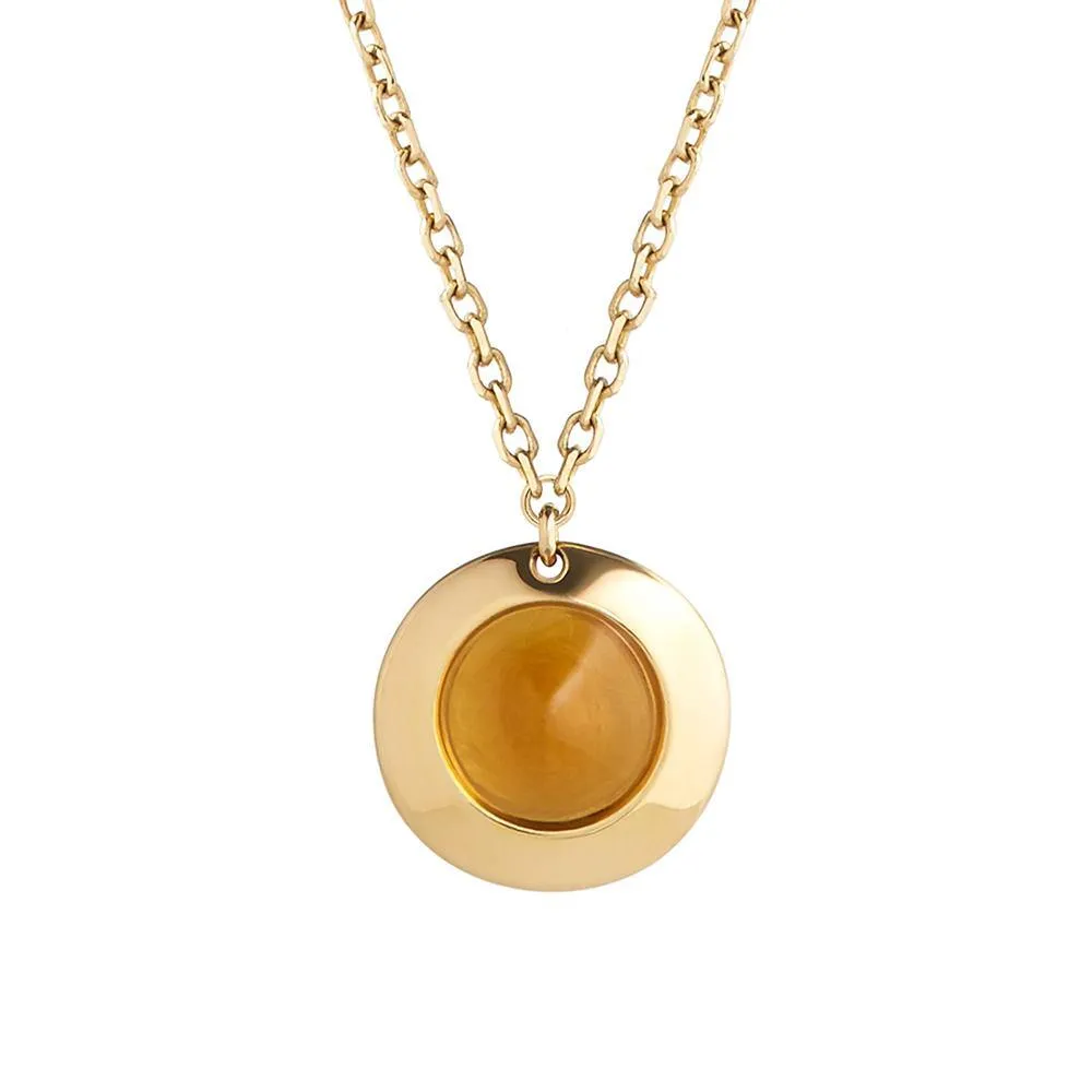Gems of Cosmo Citrine Necklace