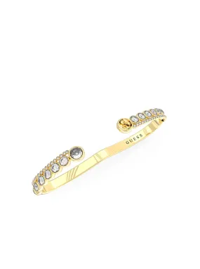 Gold Illusion Jewel Logo Bangle