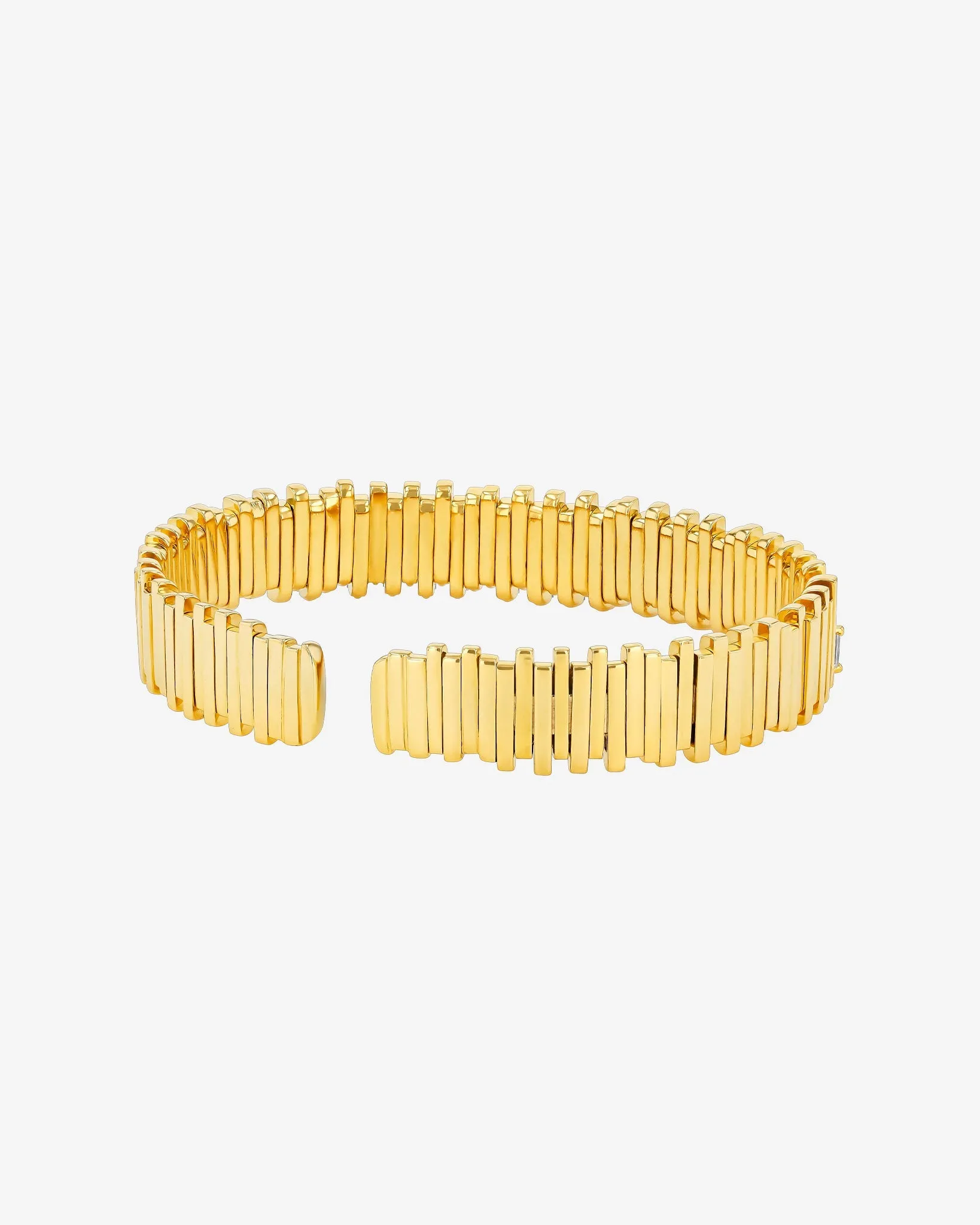 Golden Stacker Diamond Bangle