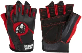 Gorilla Wear Mitchell Training Gloves - Black/Red